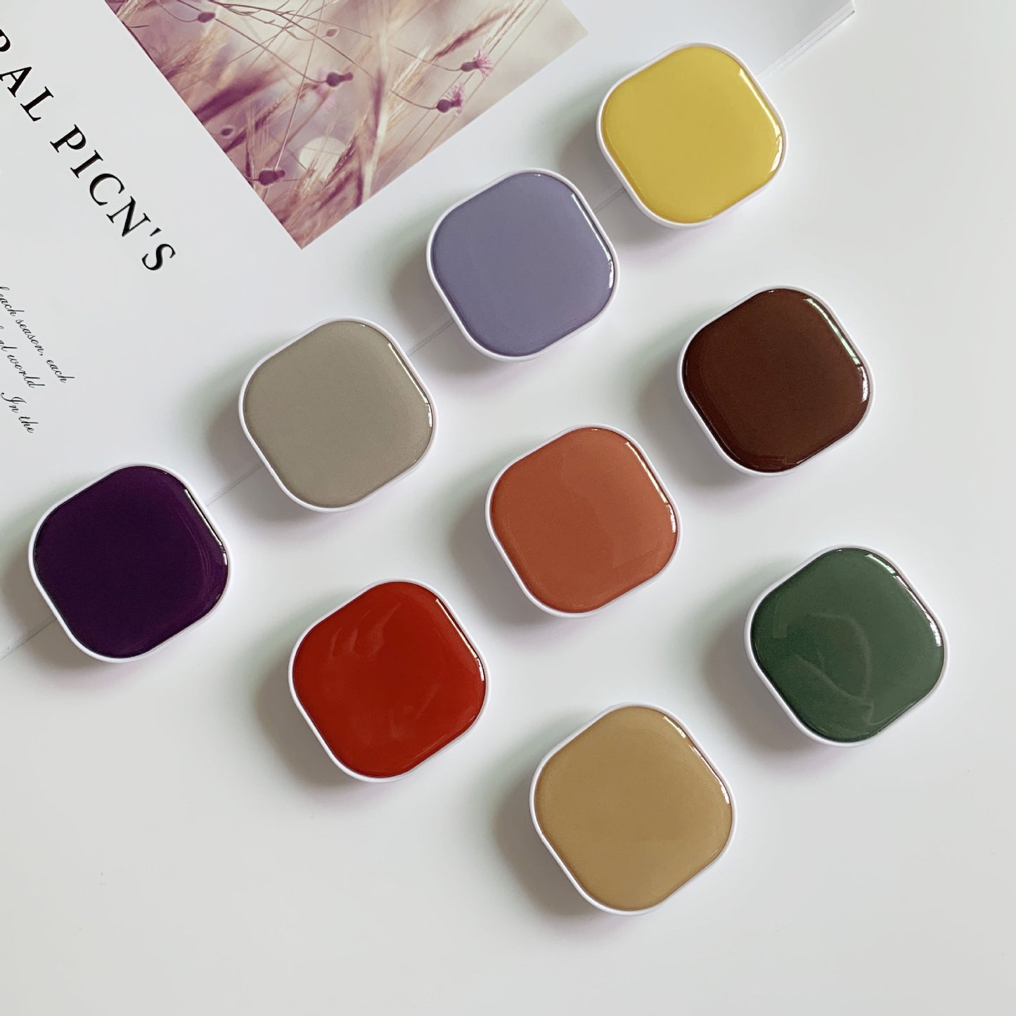 Cute Square Popping  Ring Holder