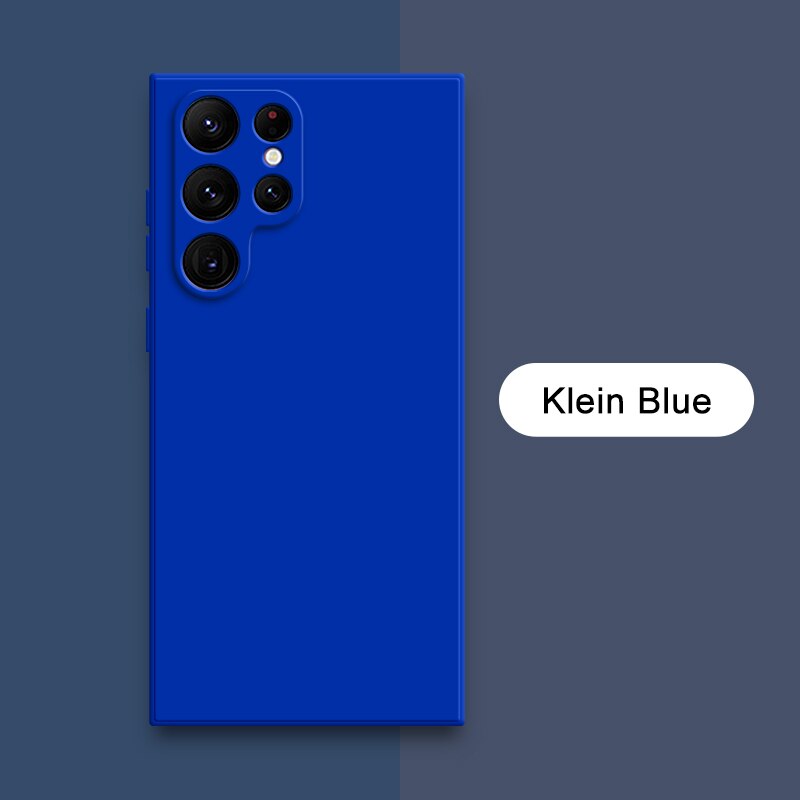 Square Liquid Silicone Cases for Samsung Galaxy