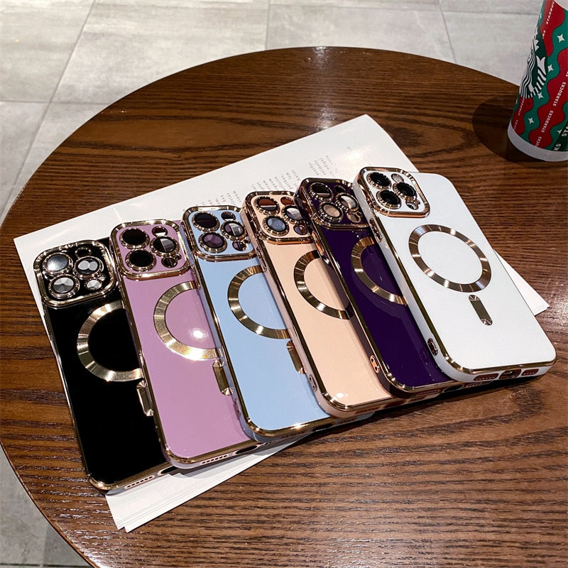 iPhone Luxury MagSafe Magnetic Case