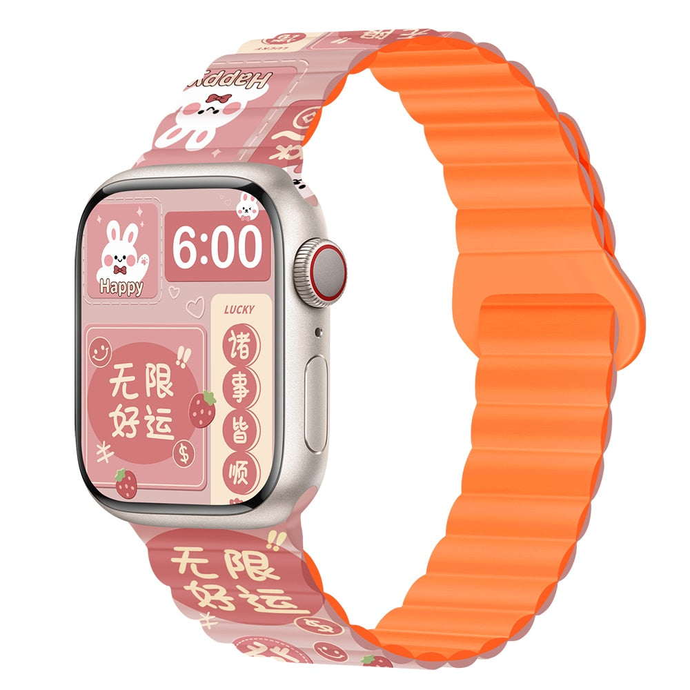 Magnetic strap For Apple watch band