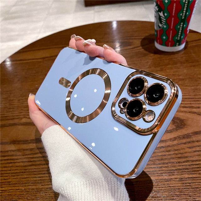 iPhone Luxury MagSafe Magnetic Case