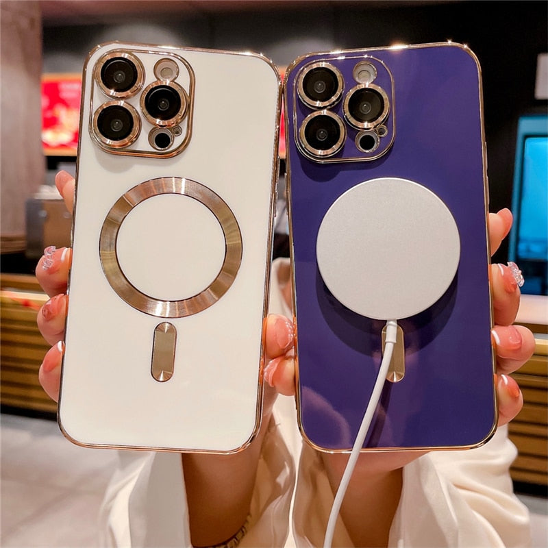 iPhone Luxury MagSafe Magnetic Case