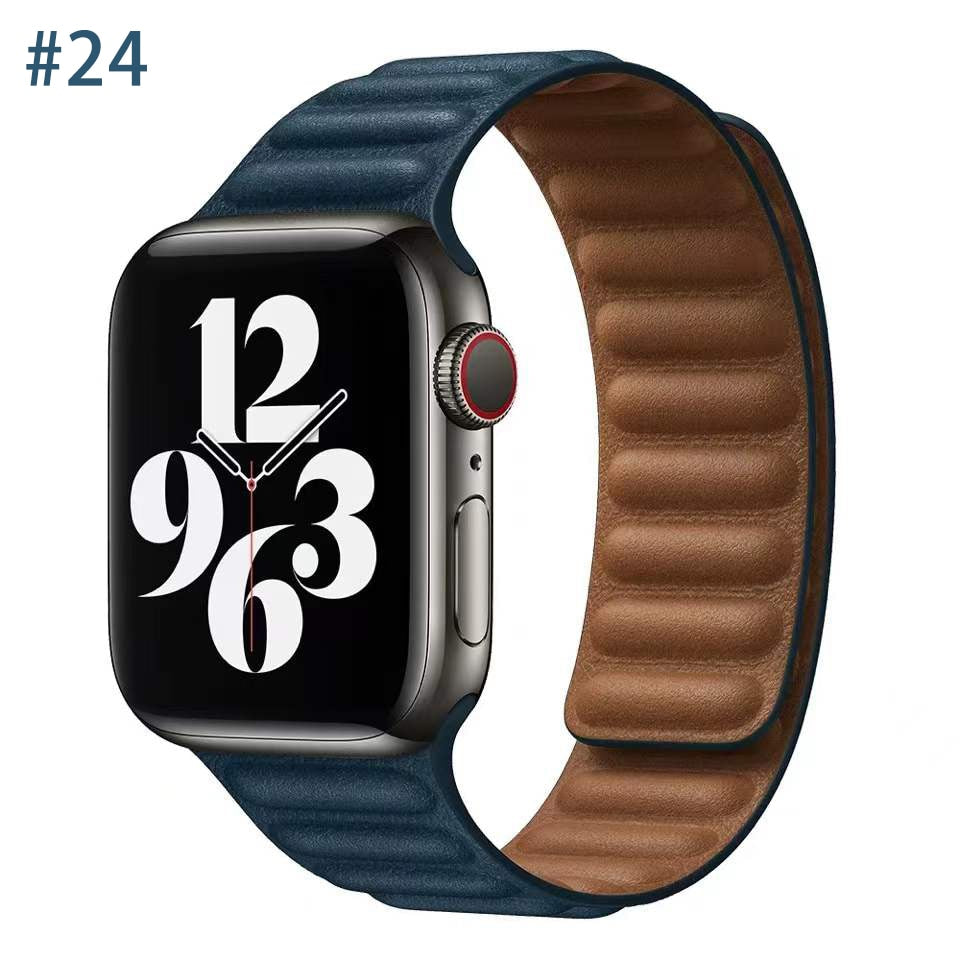 Leather Strap for Apple watch Ultra band