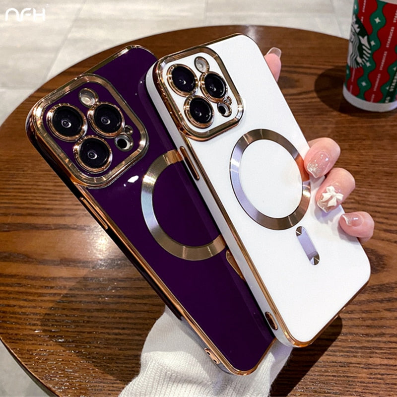 iPhone Luxury MagSafe Magnetic Case