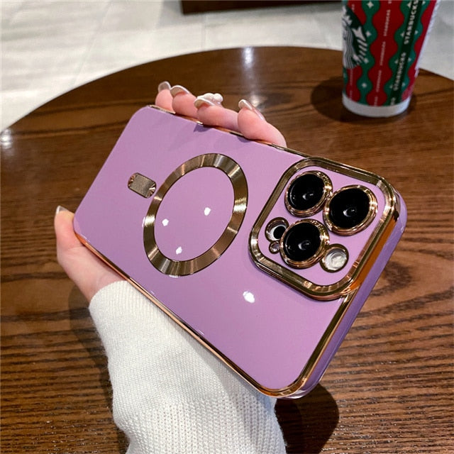 iPhone Luxury MagSafe Magnetic Case