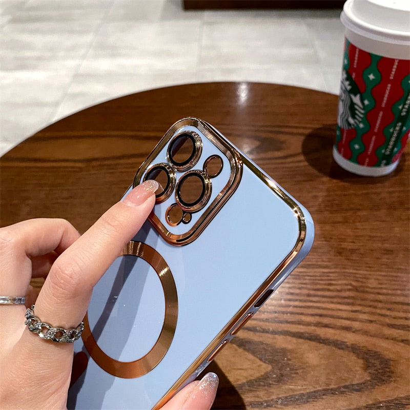 iPhone Luxury MagSafe Magnetic Case
