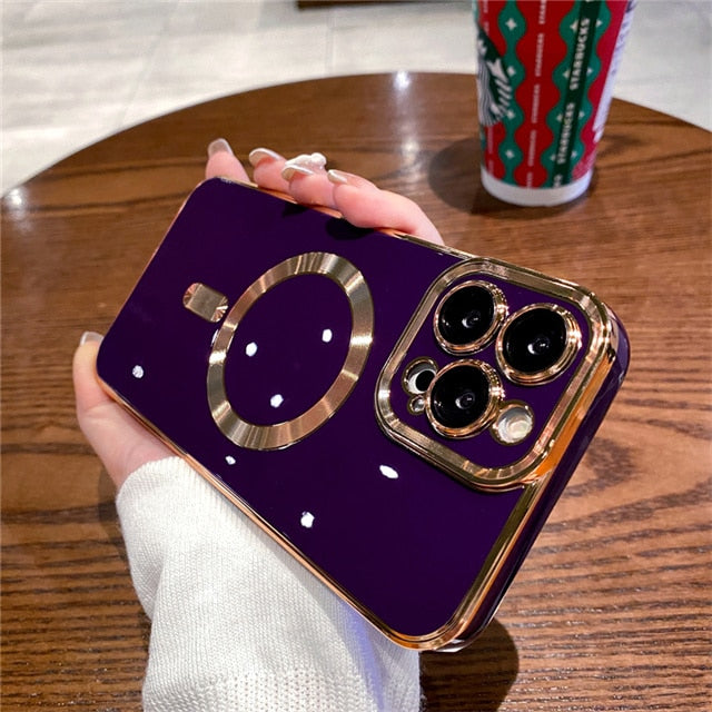 iPhone Luxury MagSafe Magnetic Case