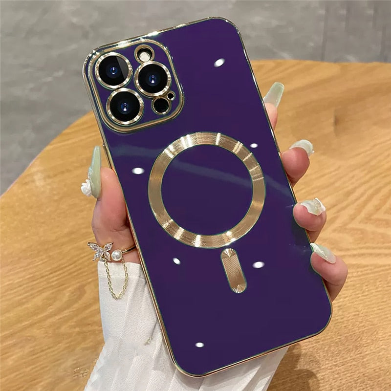 iPhone Luxury MagSafe Magnetic Case