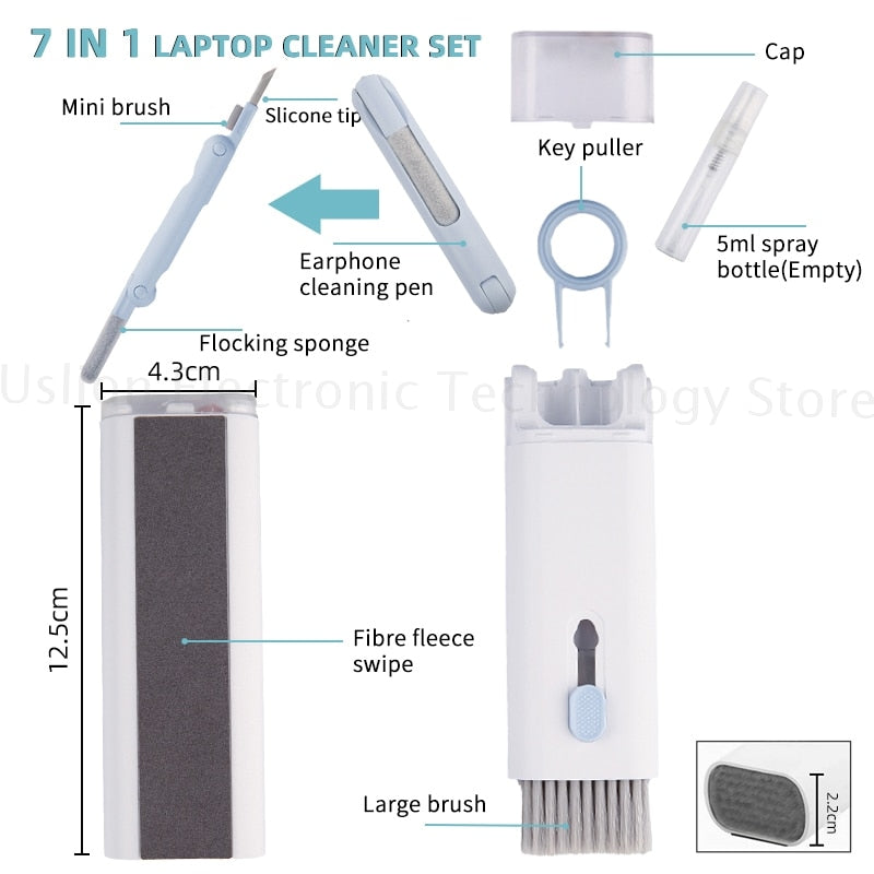 7-in-1 Computer Keyboard Cleaner Kit