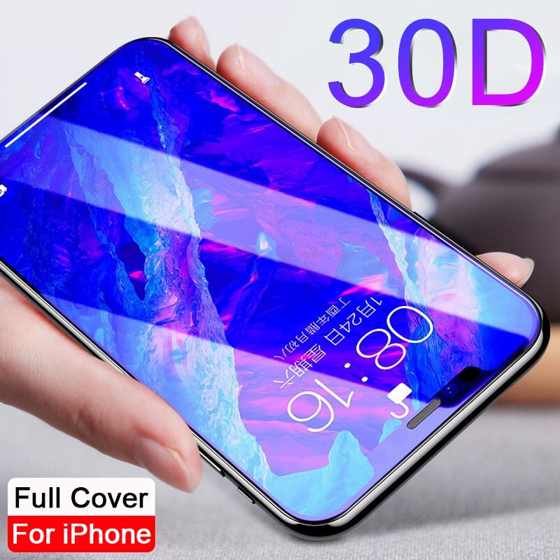 30D Full Cover Tempered Glass