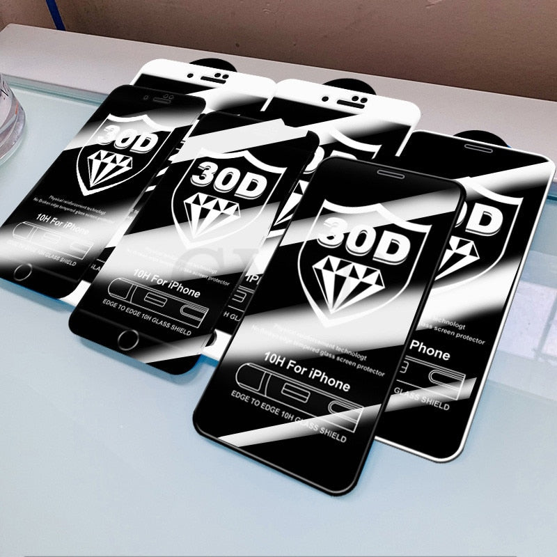 30D Full Cover Tempered Glass