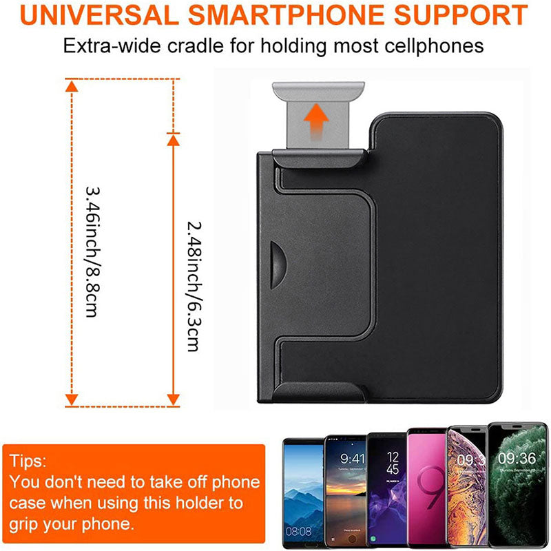 CapGrip Wireless Bluetooth Smartphone Selfie Booster Handle Grip