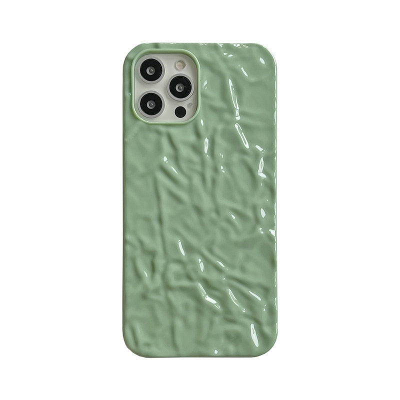 Green tea art summer cool Japanese iPhone Case