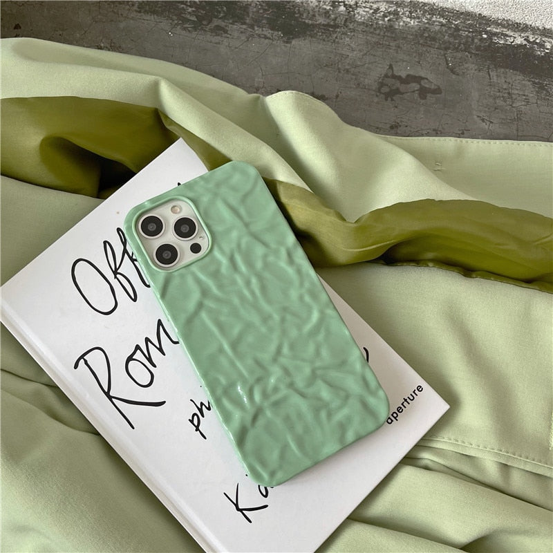 Green tea art summer cool Japanese iPhone Case