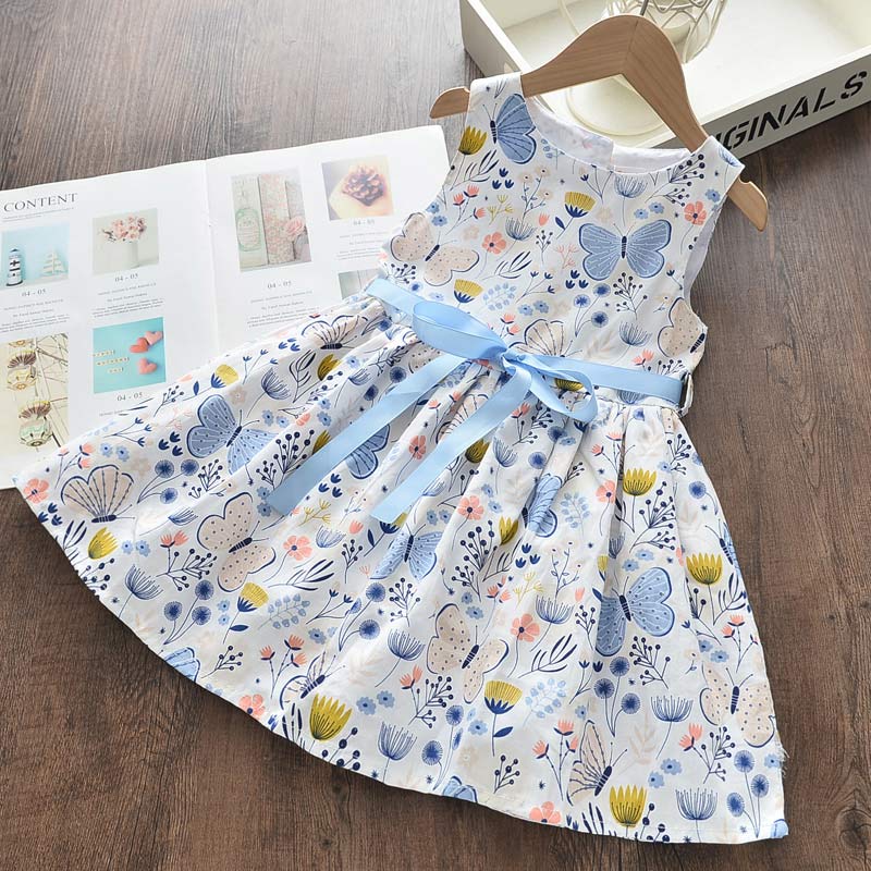 Floral Sweet Children Party Suits Butterfly Costume Children Clothing